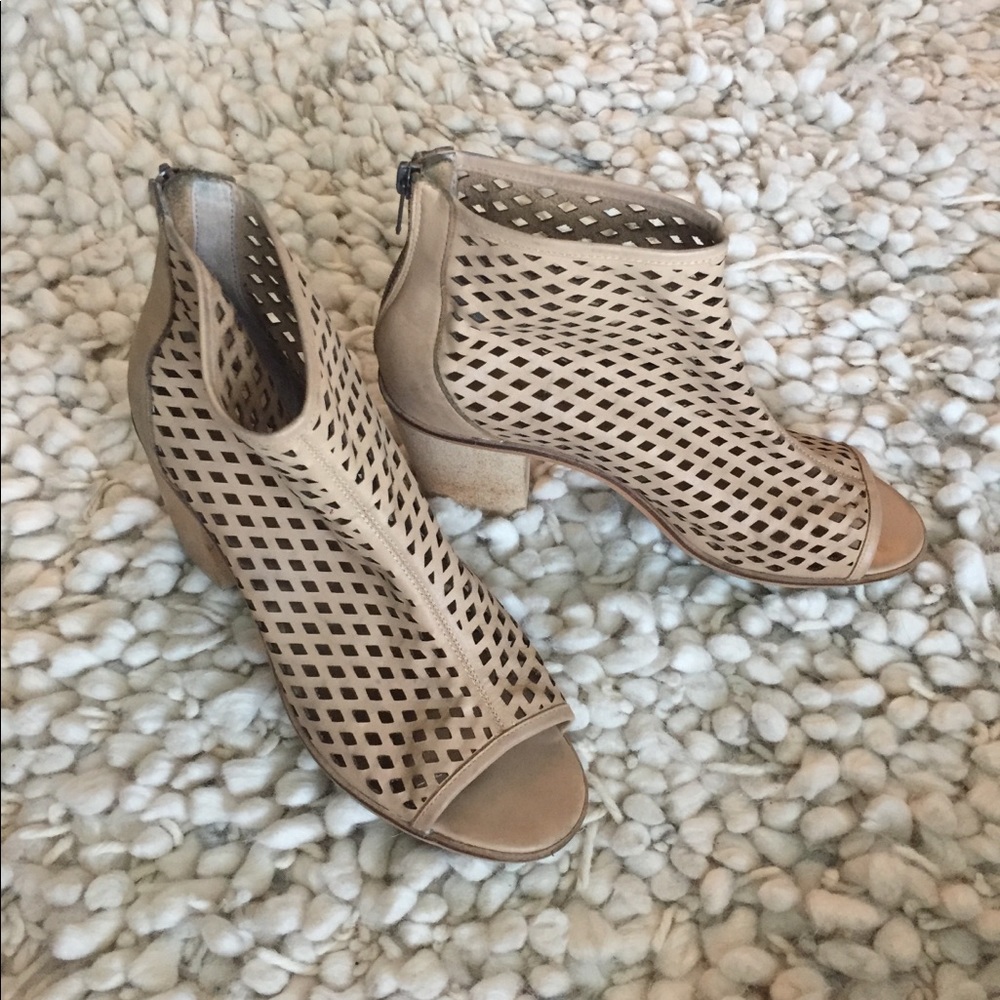 Kdb Open Toe Booties - image 1